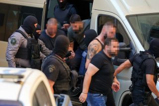 Από τις μεταγωγές των κρατουμένων στον εισαγγελέα Χανίων